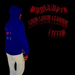 Large hoodie with 1st Season ModeLuvin hoodies release of 2023. Original collage